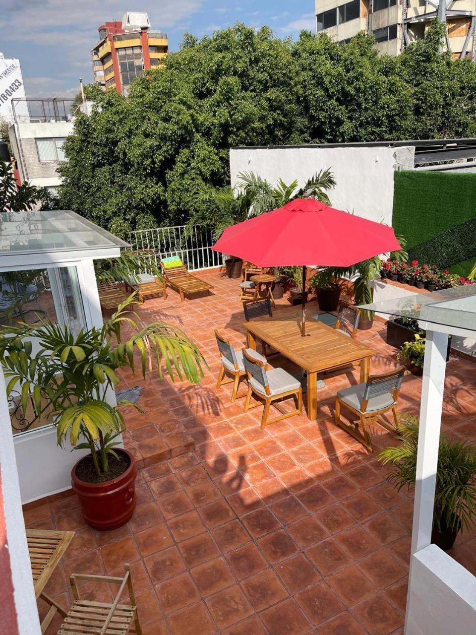 Bed and Breakfast Casa Frida Condesa Мехико Экстерьер фото